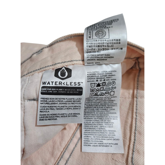 Levi's Pink Jean Shorts for Women - Picture 16 of 16